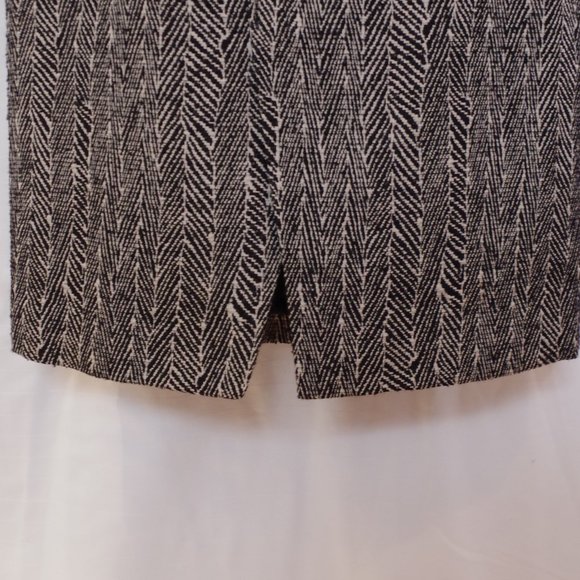 Ports 1961 Wool/Silk Blend Textured Tweed Pencil Skirt- Sz. 0 - Picture 4 of 8